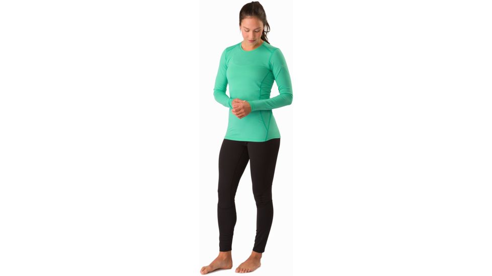 ArcTeryx Phase SL Crew Long Sleeve- Womens, Illucinate, Small, 374419