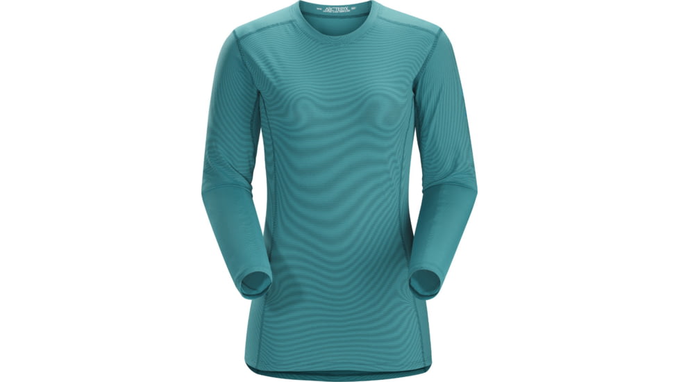 Phase SL Crew Longsleeve Baselayer - Womens -Cerulean-Small