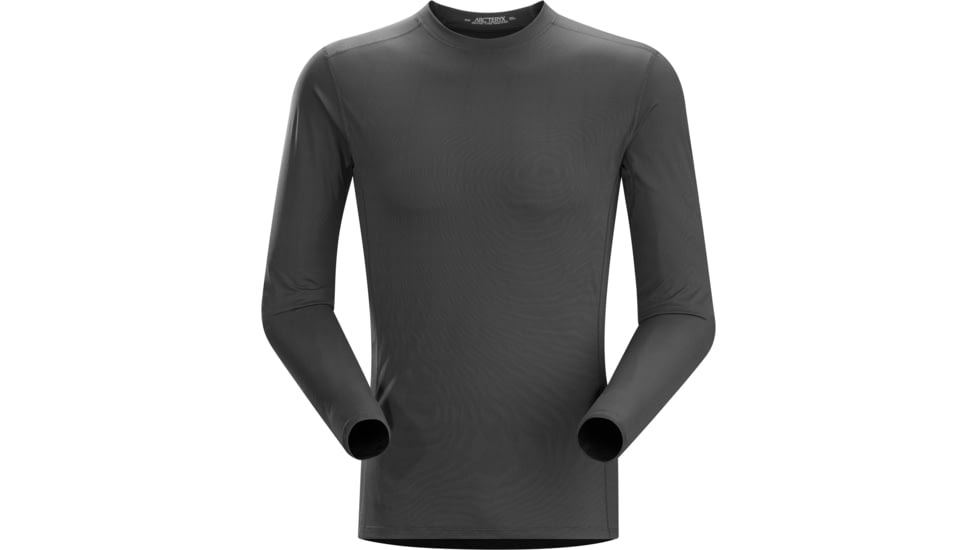 Arcteryx Phase SL Crew Longsleeve - Mens-Iron Anvil-X-Large