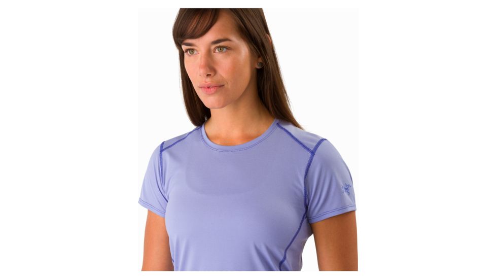 ArcTeryx Phase SL Crew Short Sleeve- Womens, Dreamscape, Extra Small, 374431