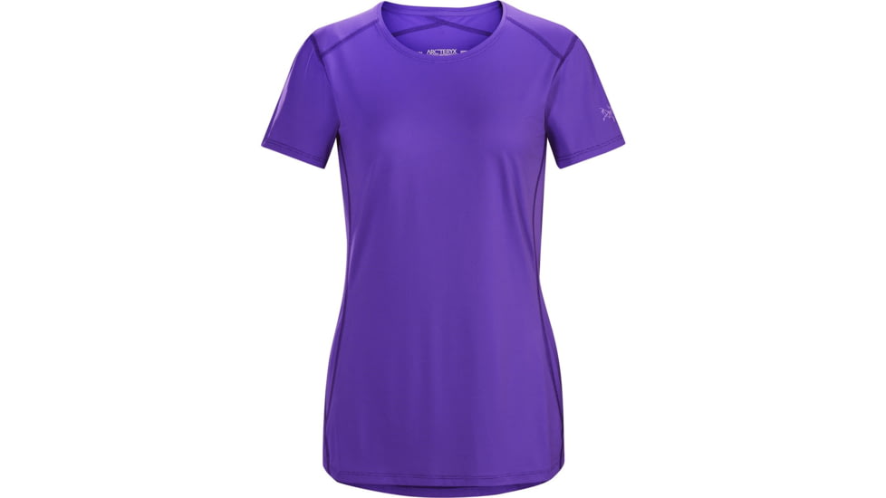 Arcteryx Phase SL Crew SS - Womens, Mauveine, Extra Small, 324574