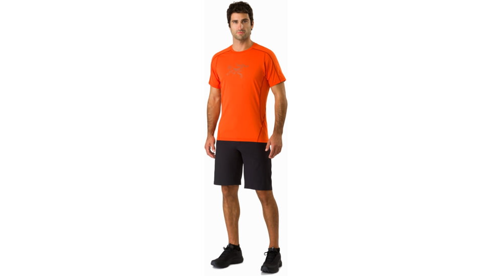 ArcTeryx Phasic Evolution Crew Short Sleeve- Mens, Trail Blaze, 2XL, 376737