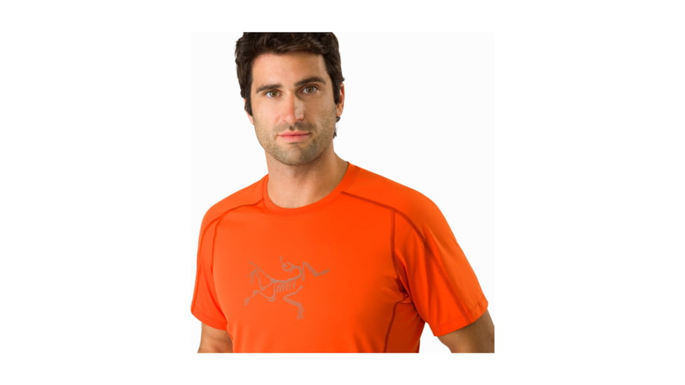 ArcTeryx Phasic Evolution Crew Short Sleeve- Mens, Trail Blaze, 2XL, 376737
