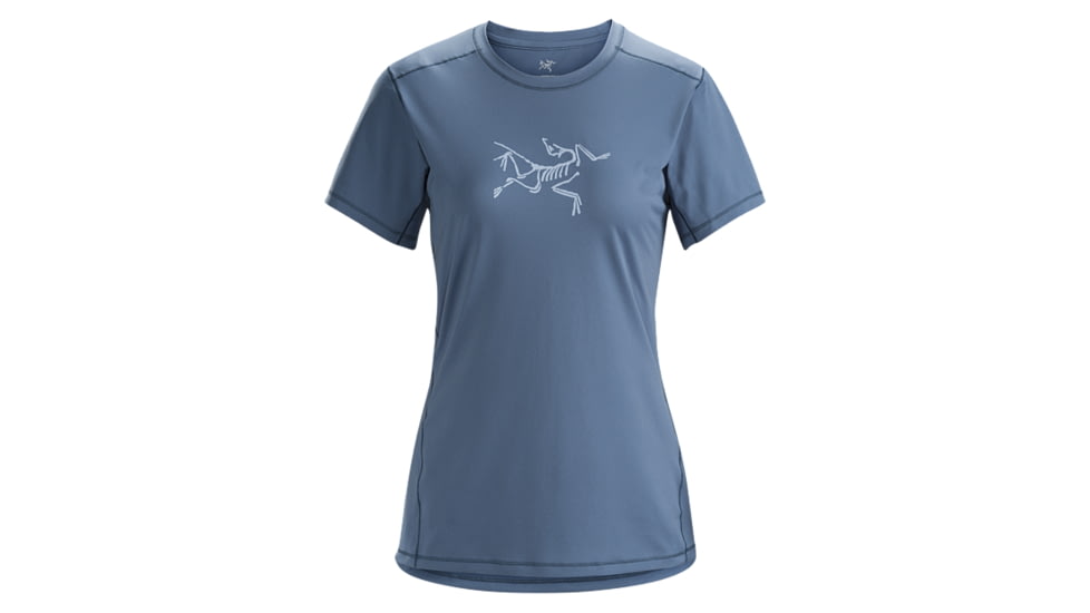 Arcteryx Phasic Evolution Short Sleeve Crew - Womens, Nightshadow, Extra Large, 376758