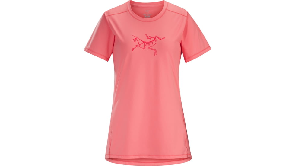 Arcteryx Phasic Evolution SS Crew - Womens, Lamium Pink, Extra Large, 326046