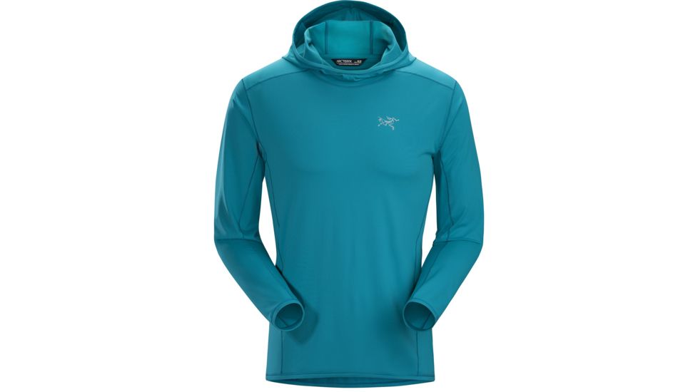 Arcteryx Phasic Sun Hoody - Mens, Dark Firoza, 2XL, 376771