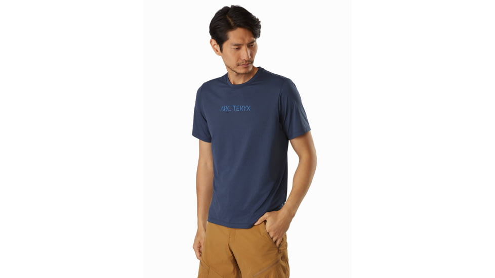 Arcteryx Remige Word Short Sleeve Shirt - Mens, Cobalt Moon, Extra Small, 420983