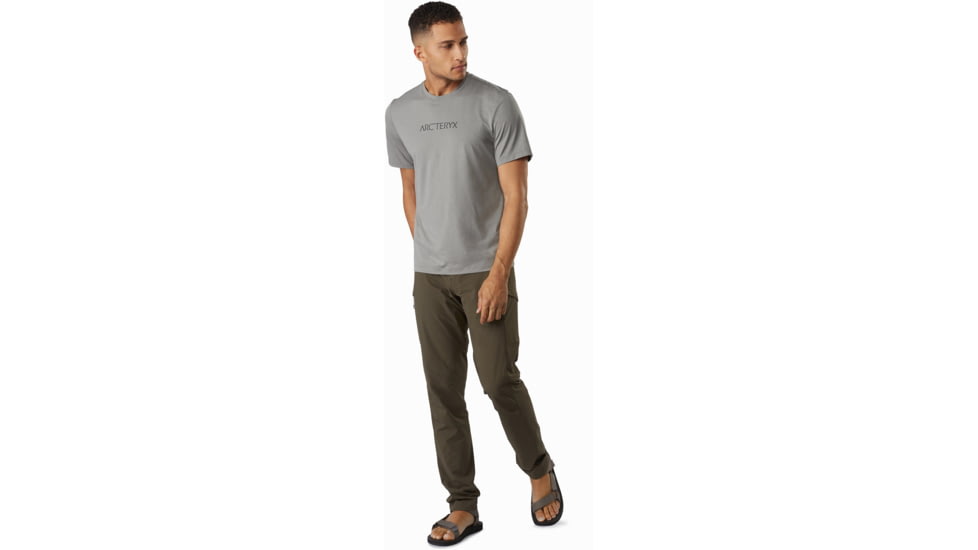 Arcteryx Remige Word Short Sleeve Shirt - Mens, Cryptochrome, 2XL, 420992