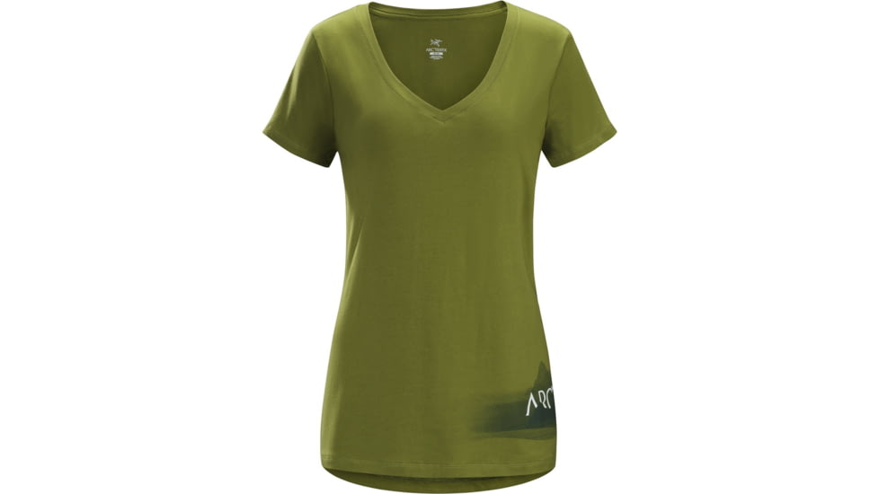 Arcteryx Remote Short Sleeve V-Neck - Womens, Creekside, Extra Small, 330191