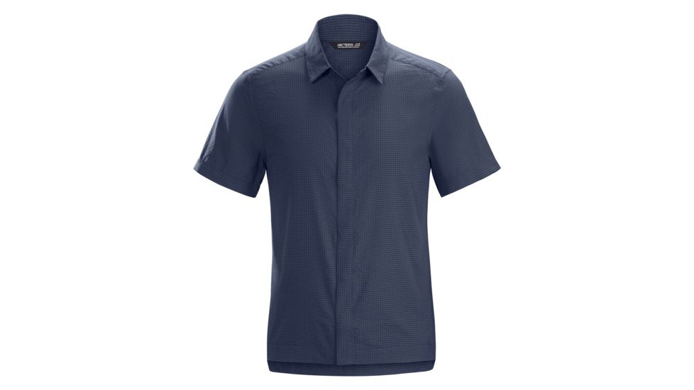 Arcteryx Revvy Short Sleeve Shirt - Mens, Heron, 2XL, 327680
