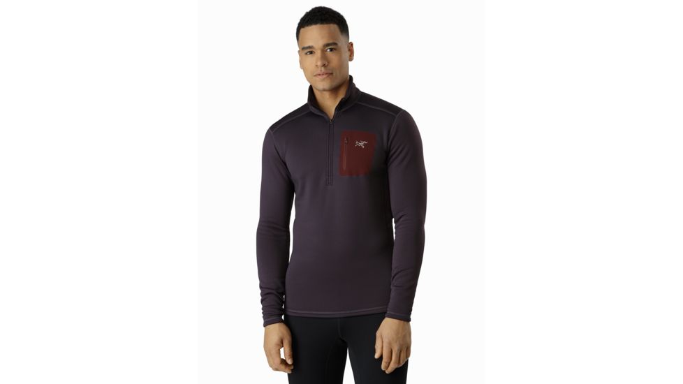 Arcteryx Rho Ar Zip Neck - Mens, Dimma, Small, 393998