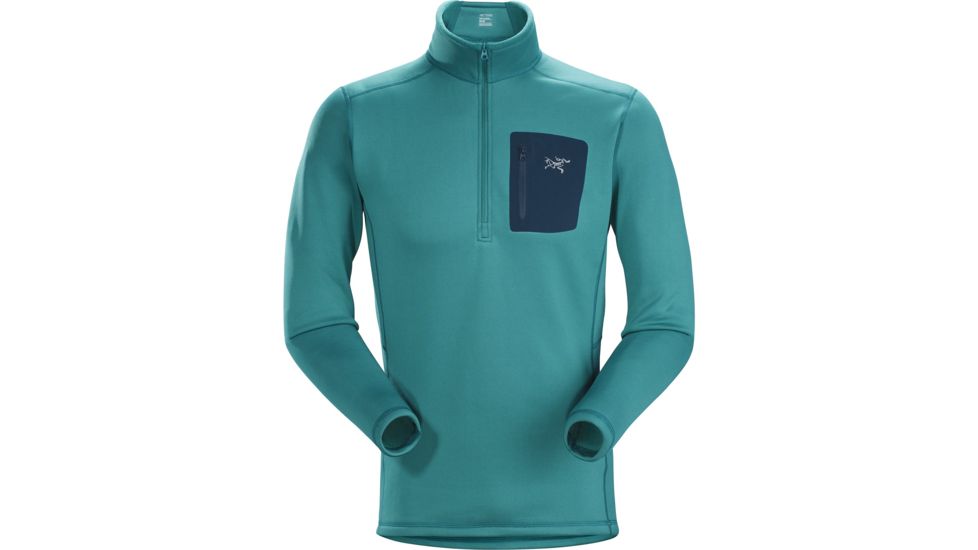 Arcteryx Rho Ar Zip Neck - Mens, Yugen, Extra Large, 394015