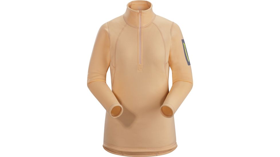 Arcteryx Rho Ar Zip Neck - Womens, Elixir, Large, 392407