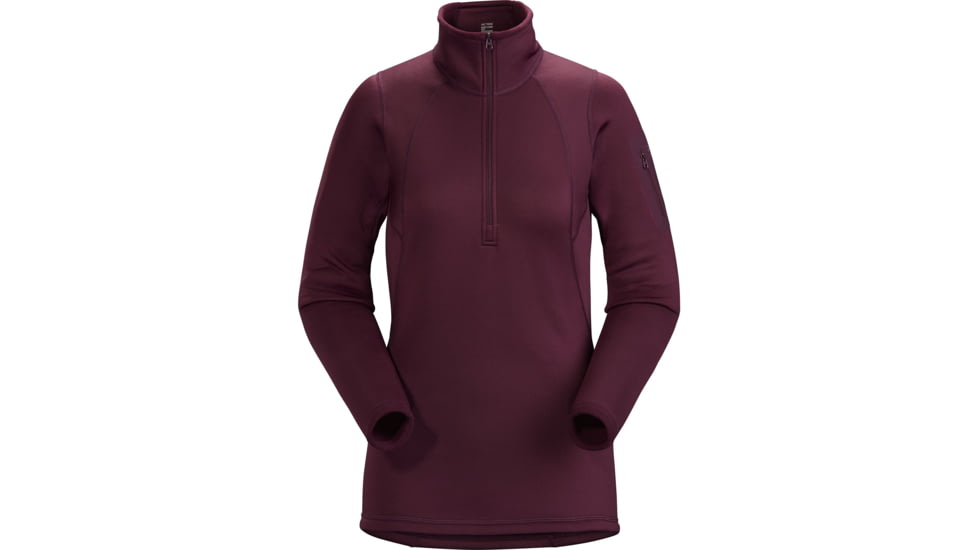 Arcteryx Rho AR Zip Neck - Womens, Rhapsody, Large, 434726