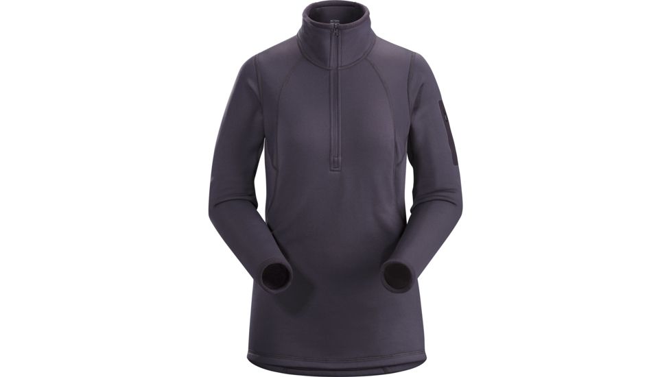 Arcteryx Rho Ar Zip Neck - Womens, Whiskey Jack, Extra Small, 392417