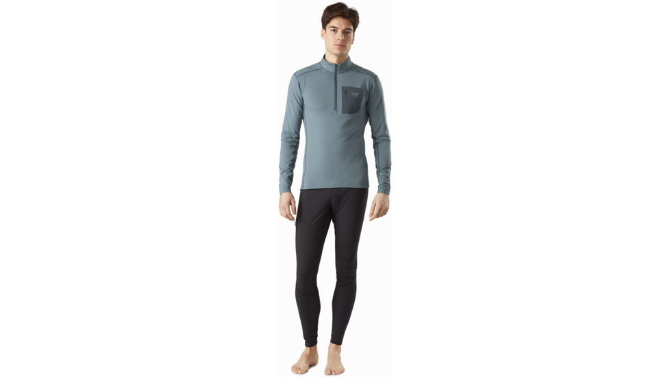 Arcteryx Rho LT Zip Neck - Mens, Crux, Small, 434815