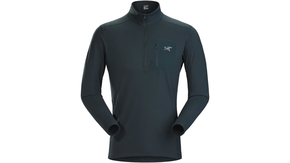 Arcteryx Rho LT Zip Neck - Mens, Enigma, Large, 434829