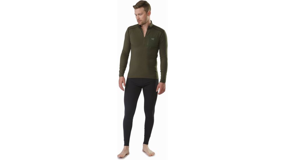 Arcteryx Rho LT Zip Neck - Mens, Gwaii, Large, 352167
