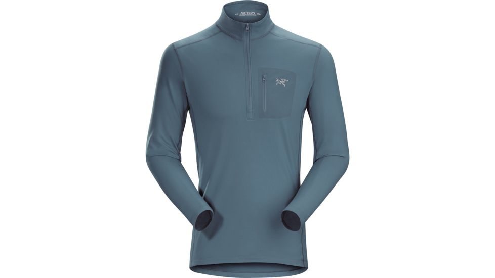 Arc'teryx Rho LT Zip Neck - Men's, Neptune, Small, 352153