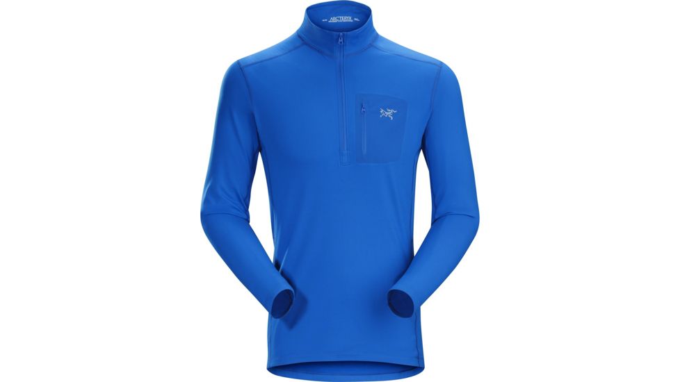 Arc'teryx Rho LT Zip Neck - Men's, Stellar, Medium, 352160