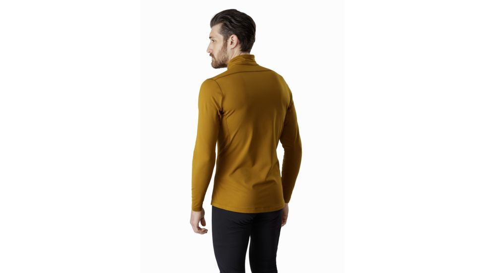 Arcteryx Rho Lt Zip Neck - Mens, Yukon, Large, 398423