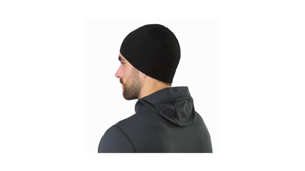 Arcteryx Rho LTW Beanie - Mens, Black, 156366