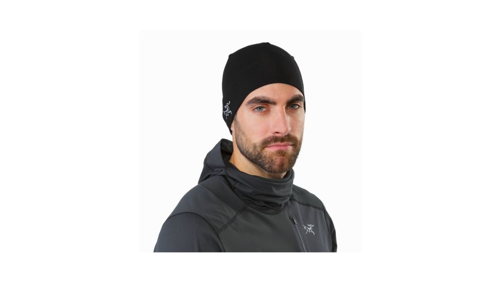 Arcteryx Rho LTW Beanie - Mens, Black, 156366