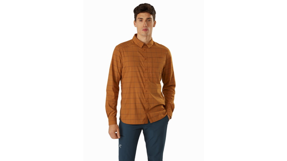 Arcteryx Riel Long Sleeve Shirt - Mens, Akola, Medium, 419057