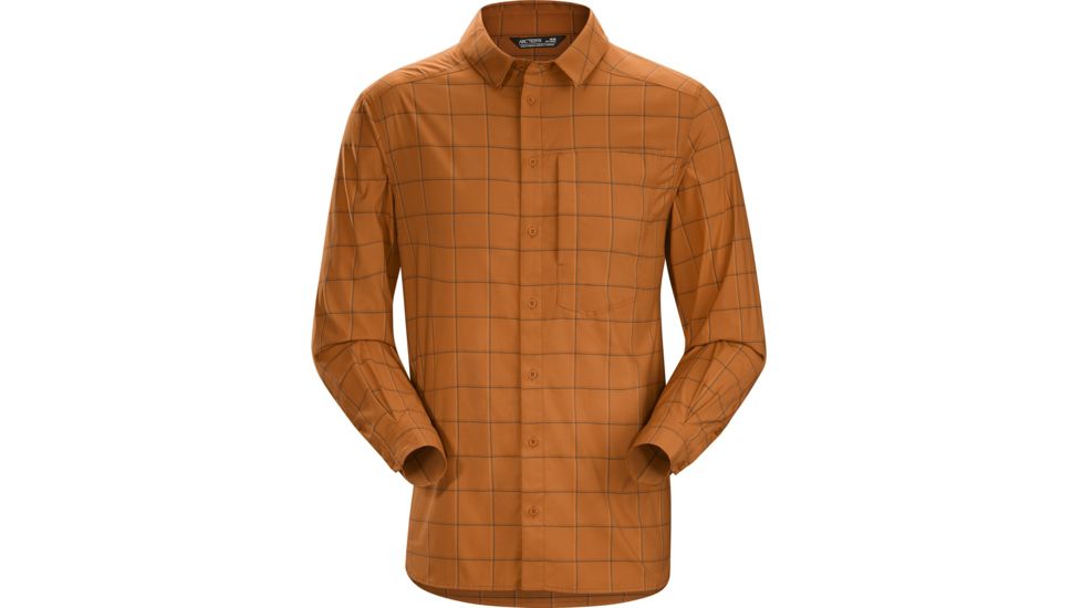 Arcteryx Riel Long Sleeve Shirt - Mens, Akola, Medium, 419057