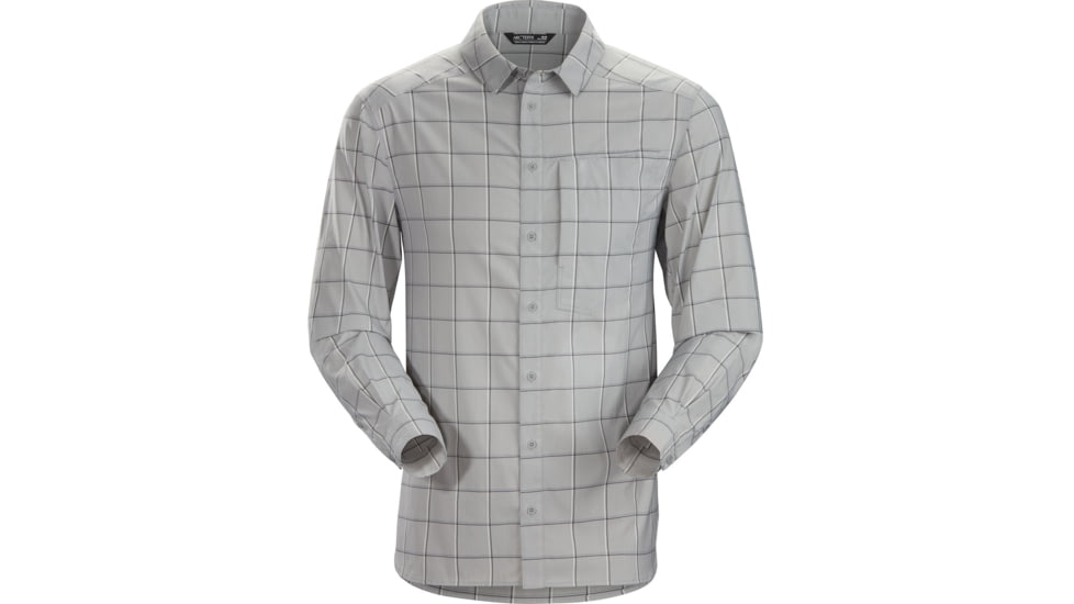 Arcteryx Riel Long Sleeve Shirt - Mens, Fibreglass, Large, 419048