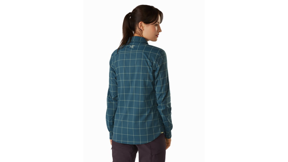 Arcteryx Riel Long Sleeve Shirt - Womens, Astralite, Extra Large, 419137