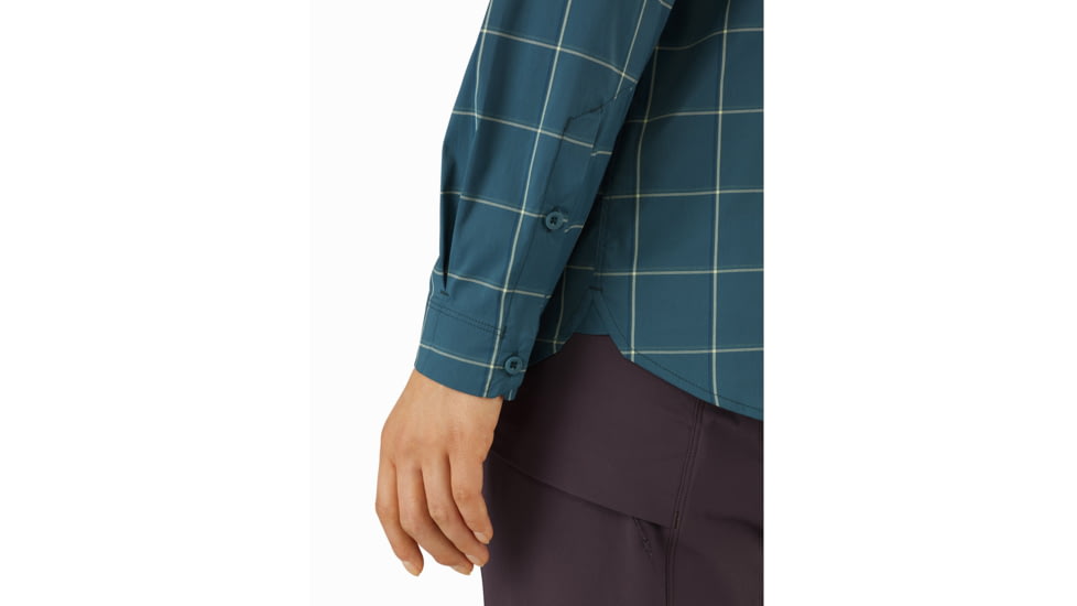 Arcteryx Riel Long Sleeve Shirt - Womens, Astralite, Extra Large, 419137