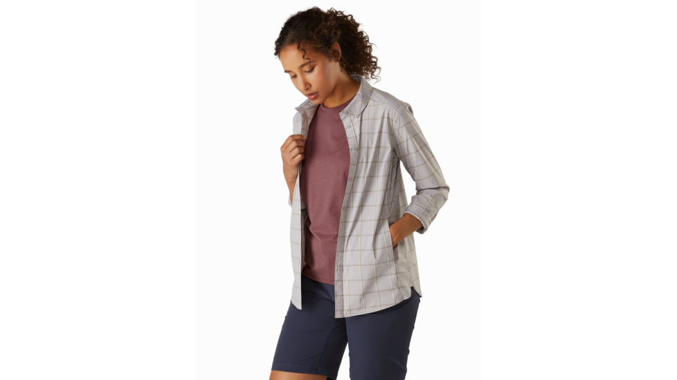 Arcteryx Riel Long Sleeve Shirt - Womens, Infusion, Extra Large, 419123