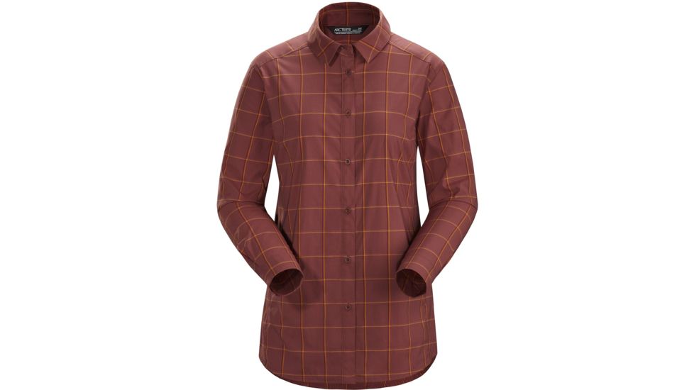 Arcteryx Riel Long Sleeve Shirt - Womens, Sankofa, Extra Large, 419159