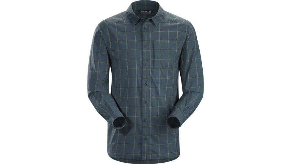 Arc'teryx Riel Shirt with Long Sleeve - Men's, Astrosphere, Large, 372753