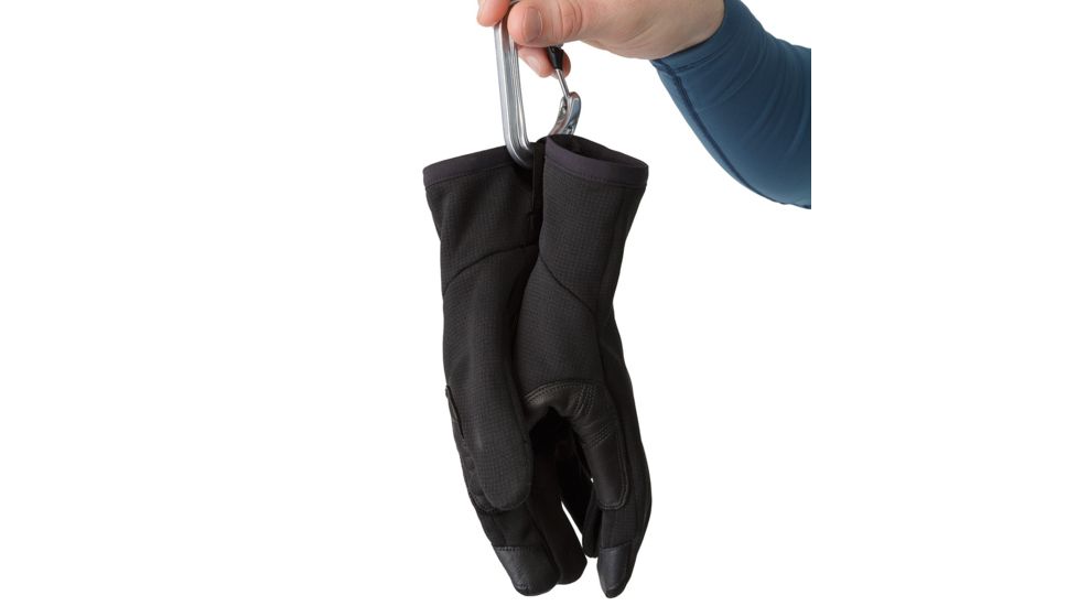 Arcteryx Rivet Glove, Black, Extra Small, 343374