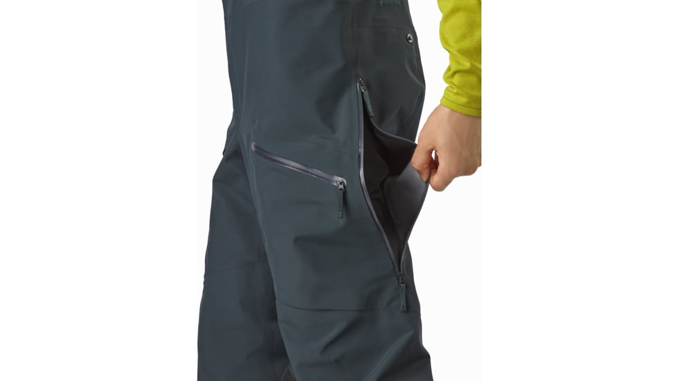 Arcteryx Sabre LT Bib Pant - Mens, Enigma, Extra Large, Regular Inseam, 436399