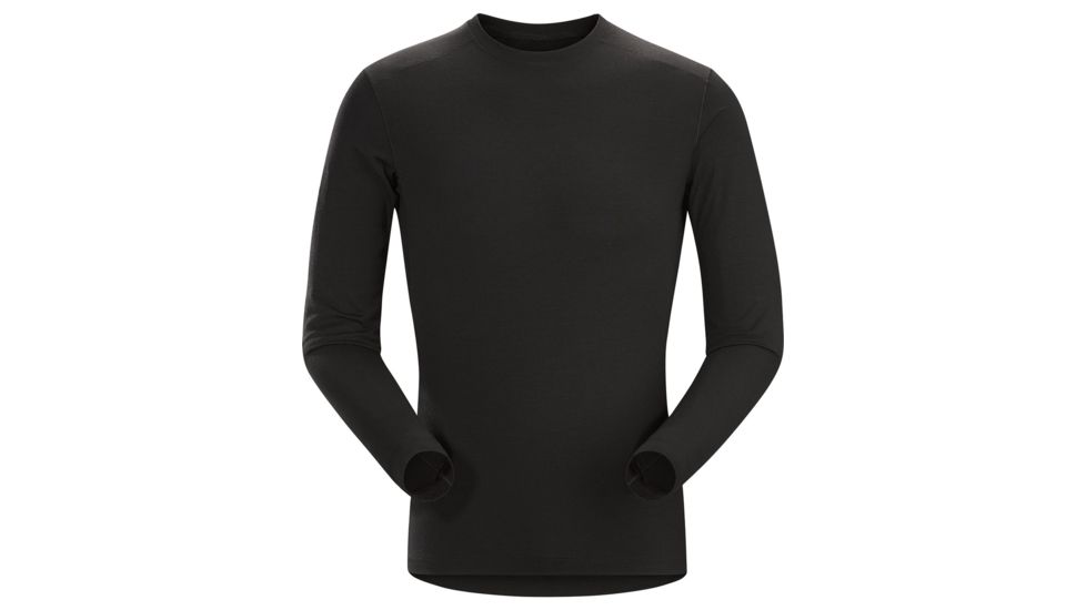 Arcteryx Satoro All-Round Crew Long Sleeve - Mens, Black, 2XL, 267784