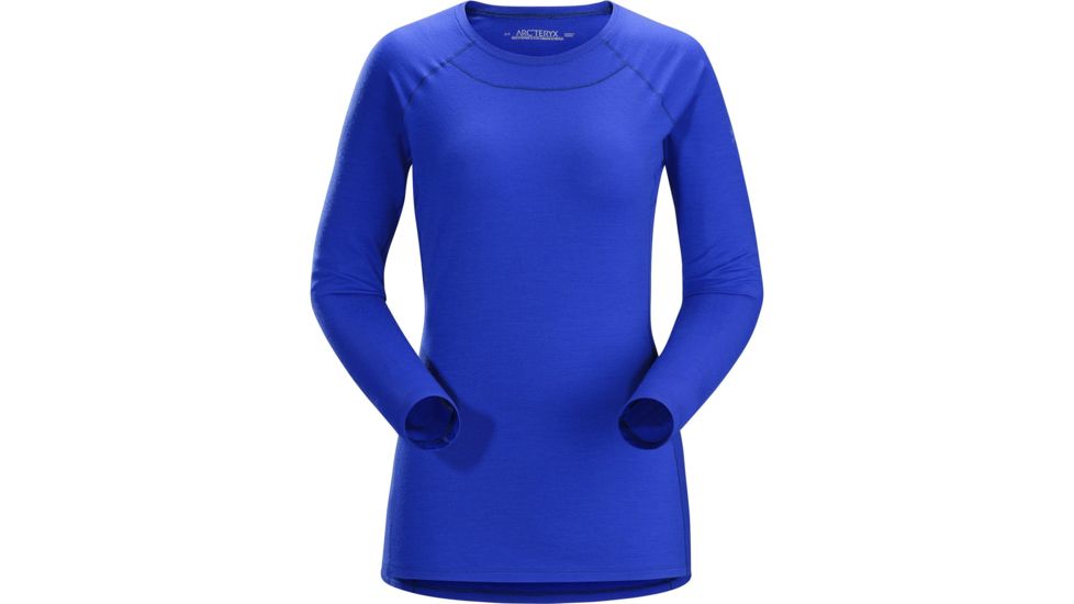 Arcteryx Satoro AR Crew Long Sleeve - Womens, Zaffre, Medium, 352619