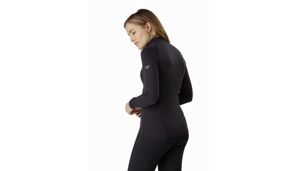 Arcteryx Satoro Ar Zip Neck Ls - Womens, Dimma, Large, 392463