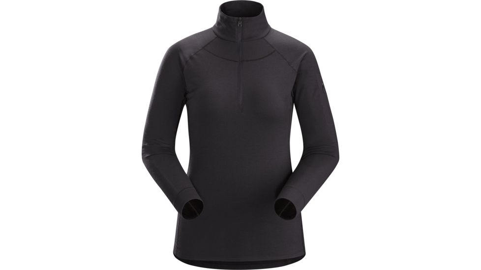 Arcteryx Satoro Ar Zip Neck Ls - Womens, Dimma, Large, 392463