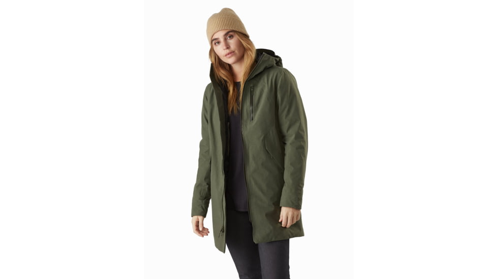 Arcteryx Sensa Parka - Womens, Dark Aeroponic Heather, Medium, 437742