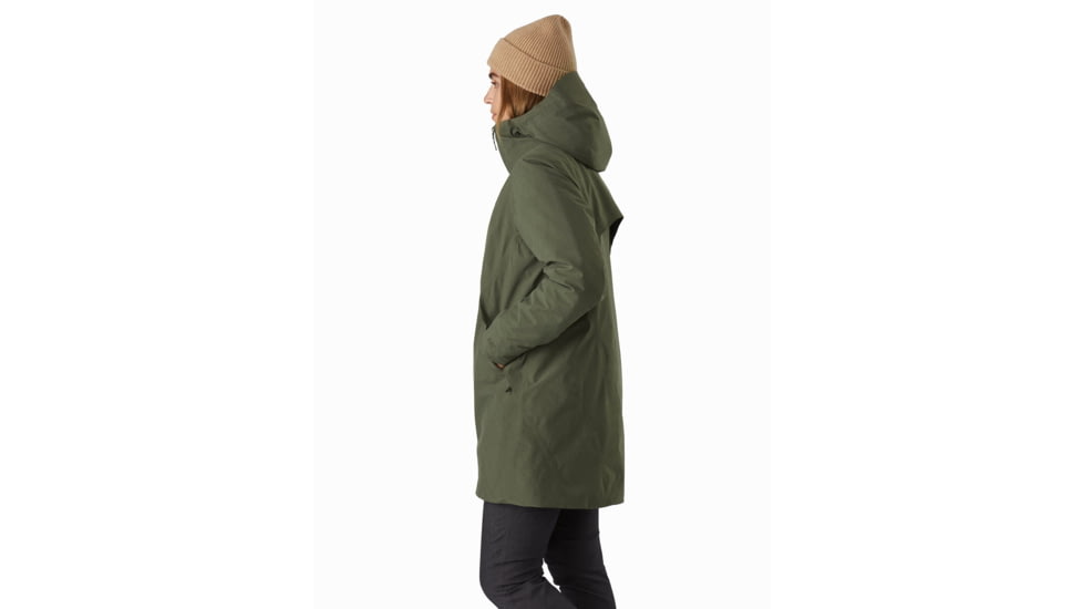 Arcteryx Sensa Parka - Womens, Dark Aeroponic Heather, Medium, 437742