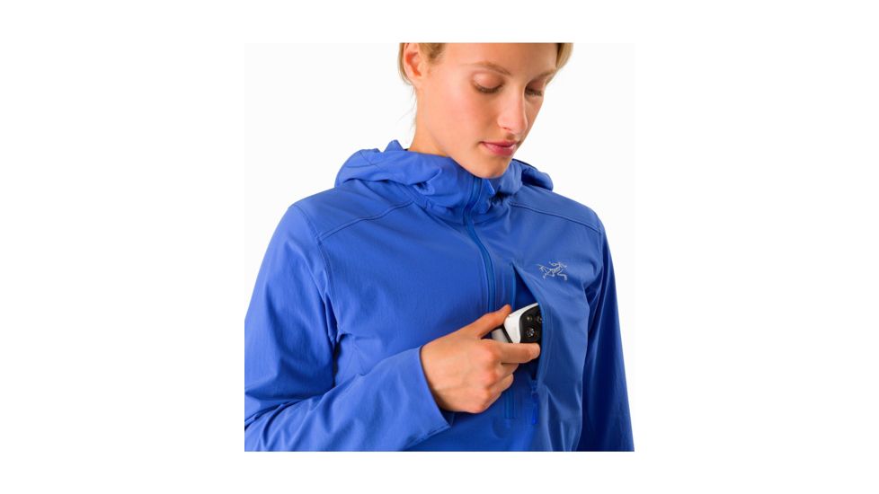 Arcteryx Sigma SL Anorak Pullover - Womens, Iolite, Medium, 370201