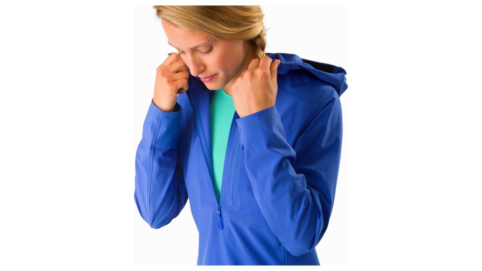 Arcteryx Sigma SL Anorak Pullover - Womens, Iolite, Medium, 370201