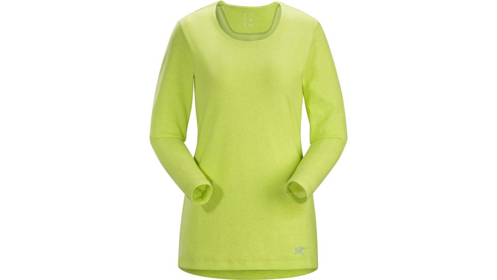 Arcteryx Sirrus Long Sleeve Top - Womens, Light Titanite Heather, Extra Small, 345710