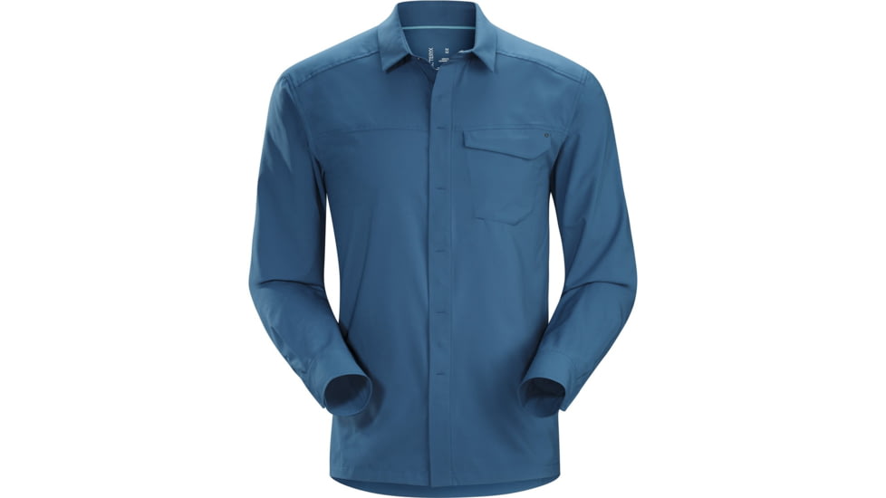Arcteryx Skyline Long Sleeve Shirt - Mens, Hecate Blue, 2XL, 348420