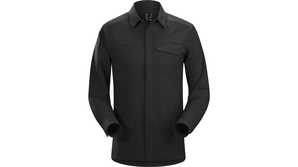 Arc'teryx Skyline Shirt with Long Sleeve - Men's, Black, Medium, 289052