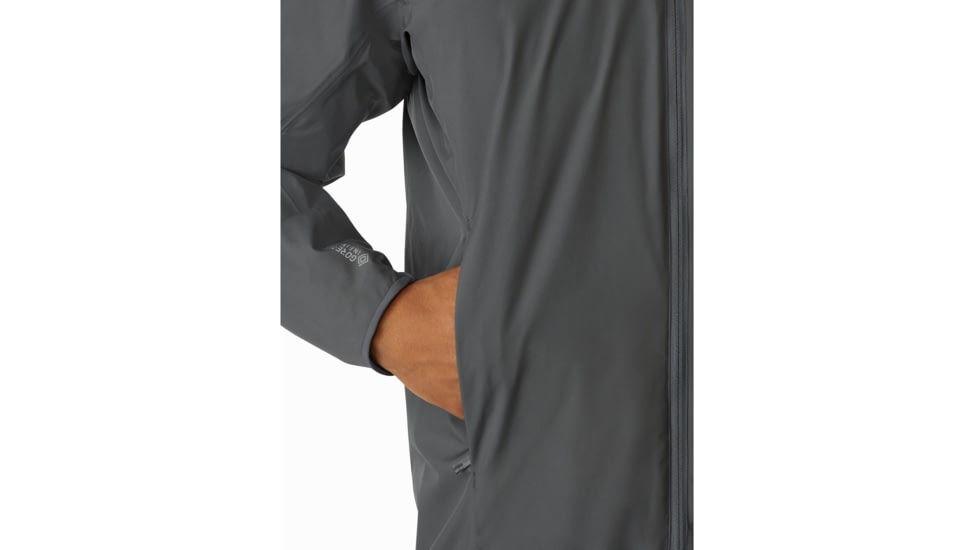 Arcteryx Solano Hoody - Mens, Cinder, Extra Small, 418643