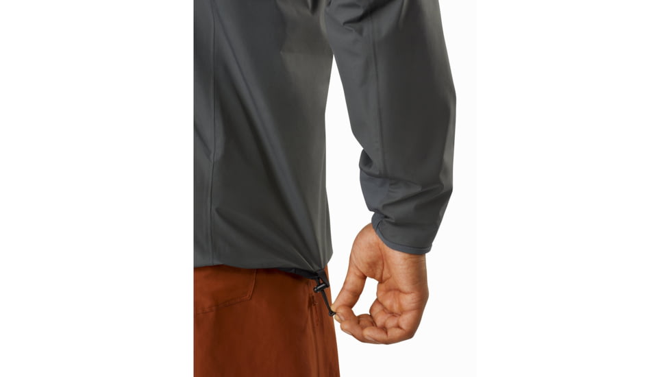 Arcteryx Solano Hoody - Mens, Cinder, Extra Small, 418643